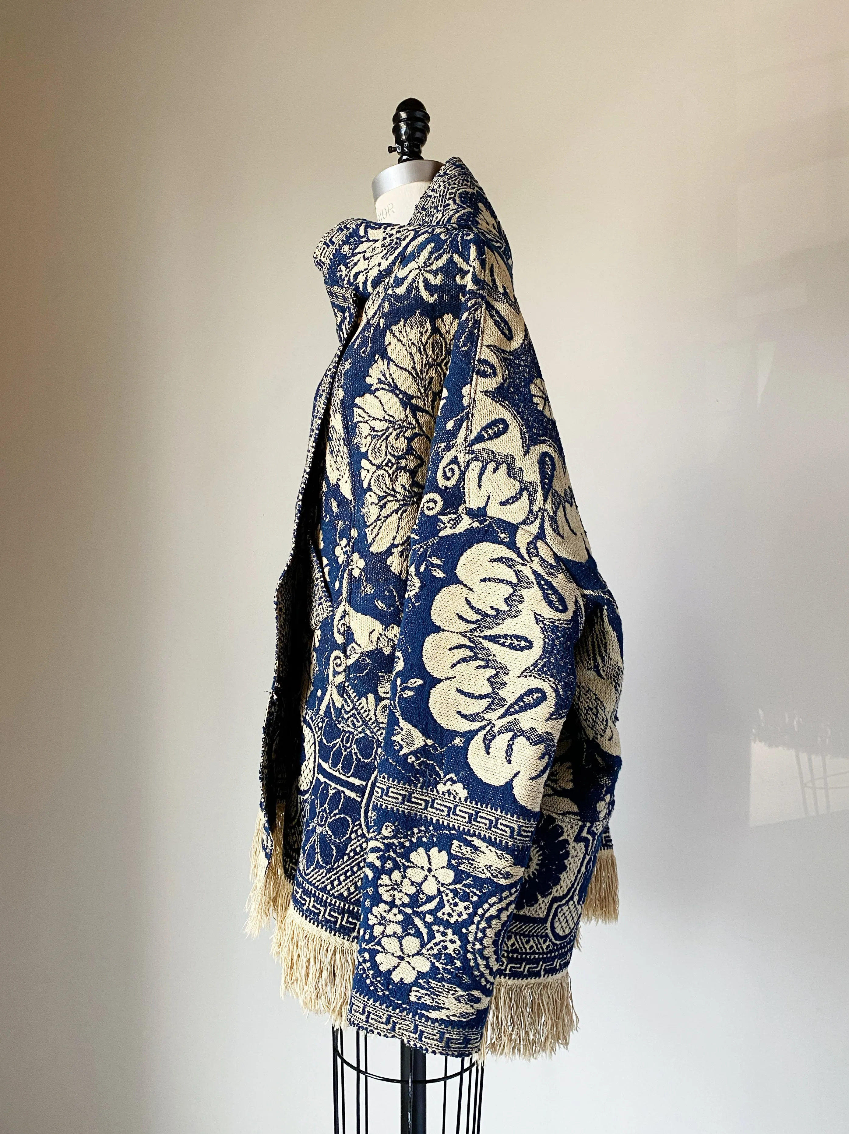 bird of paradise coverlet cocoon jacket