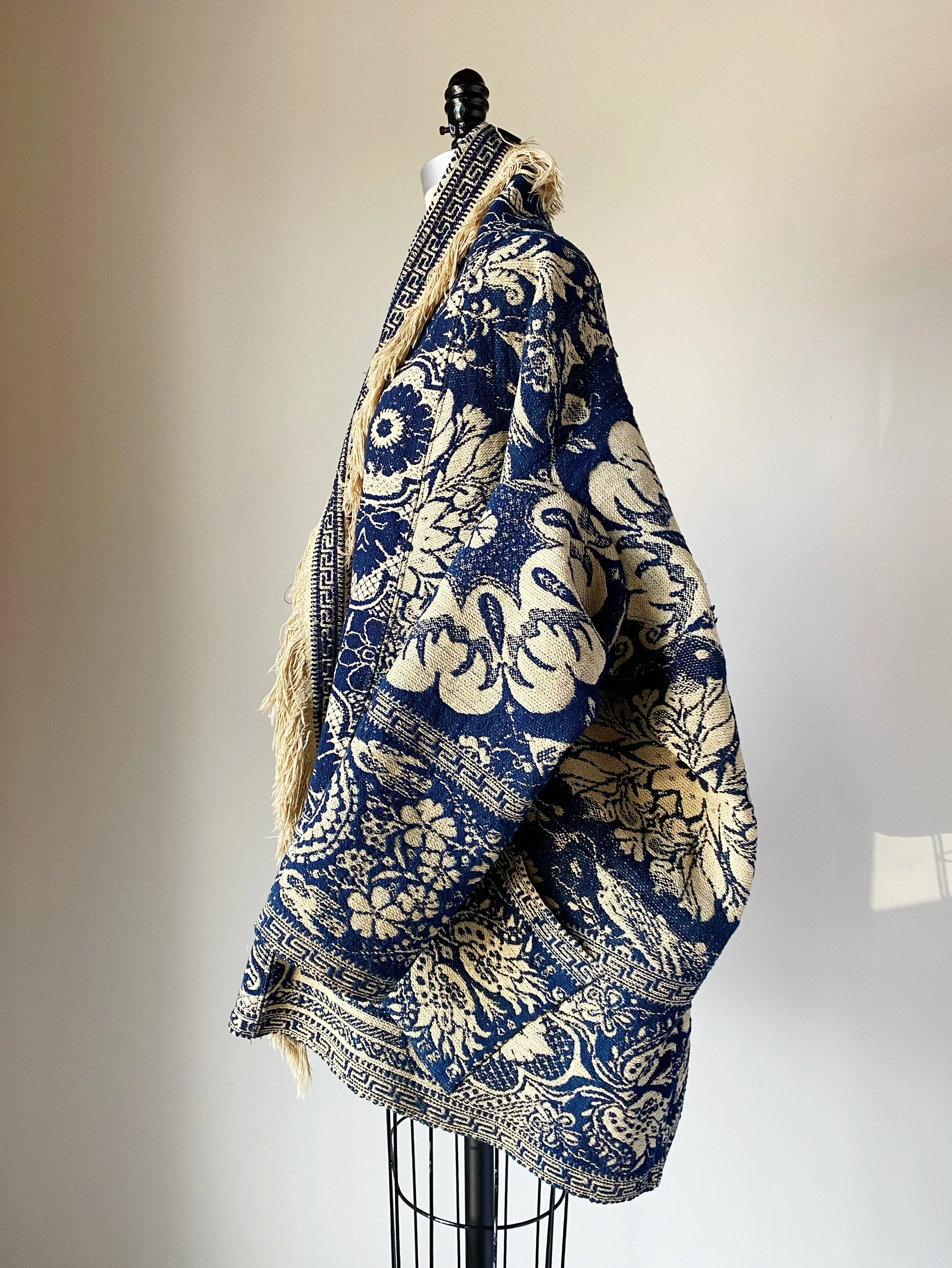 bird of paradise coverlet cocoon jacket