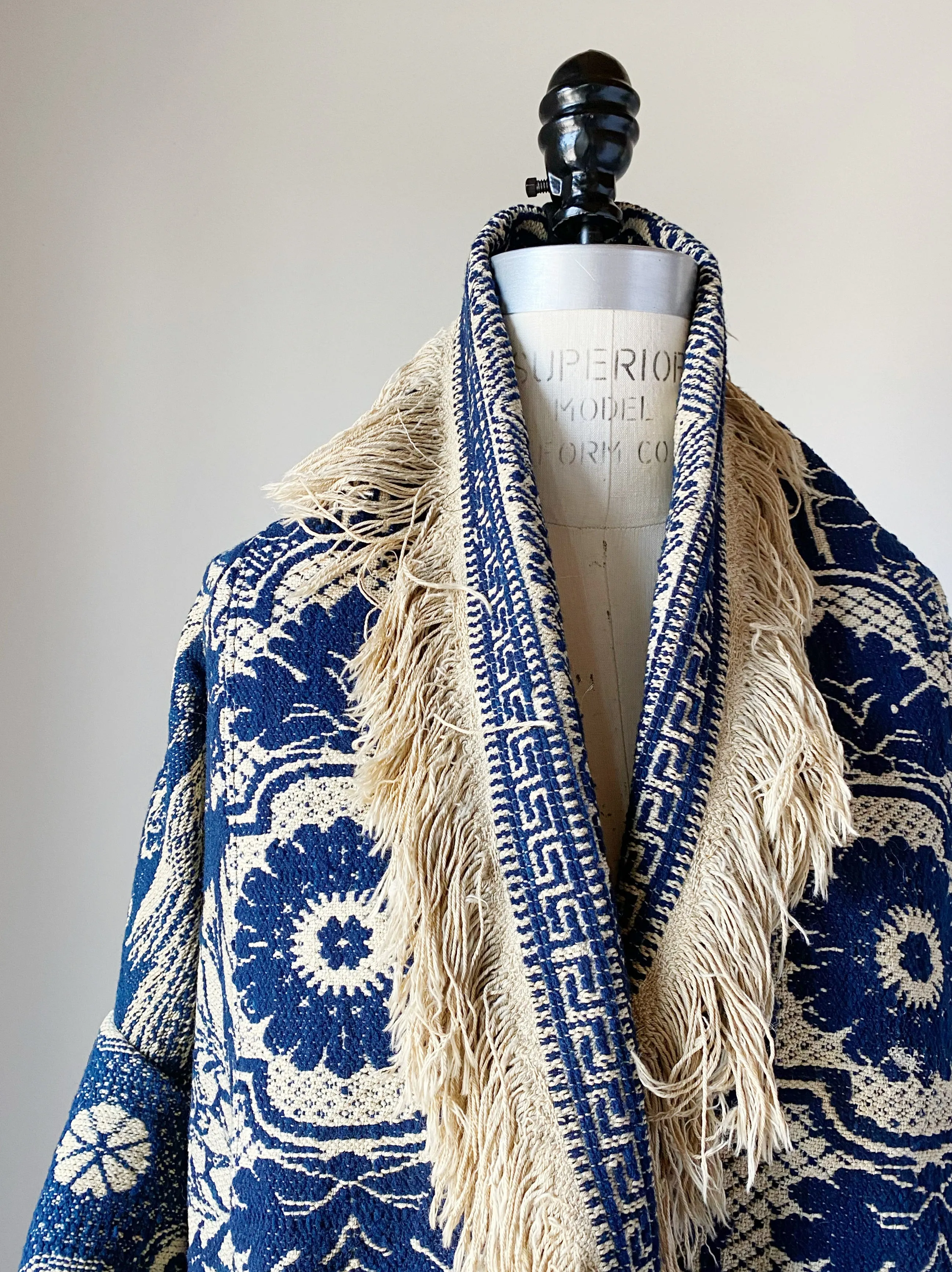 bird of paradise coverlet cocoon jacket
