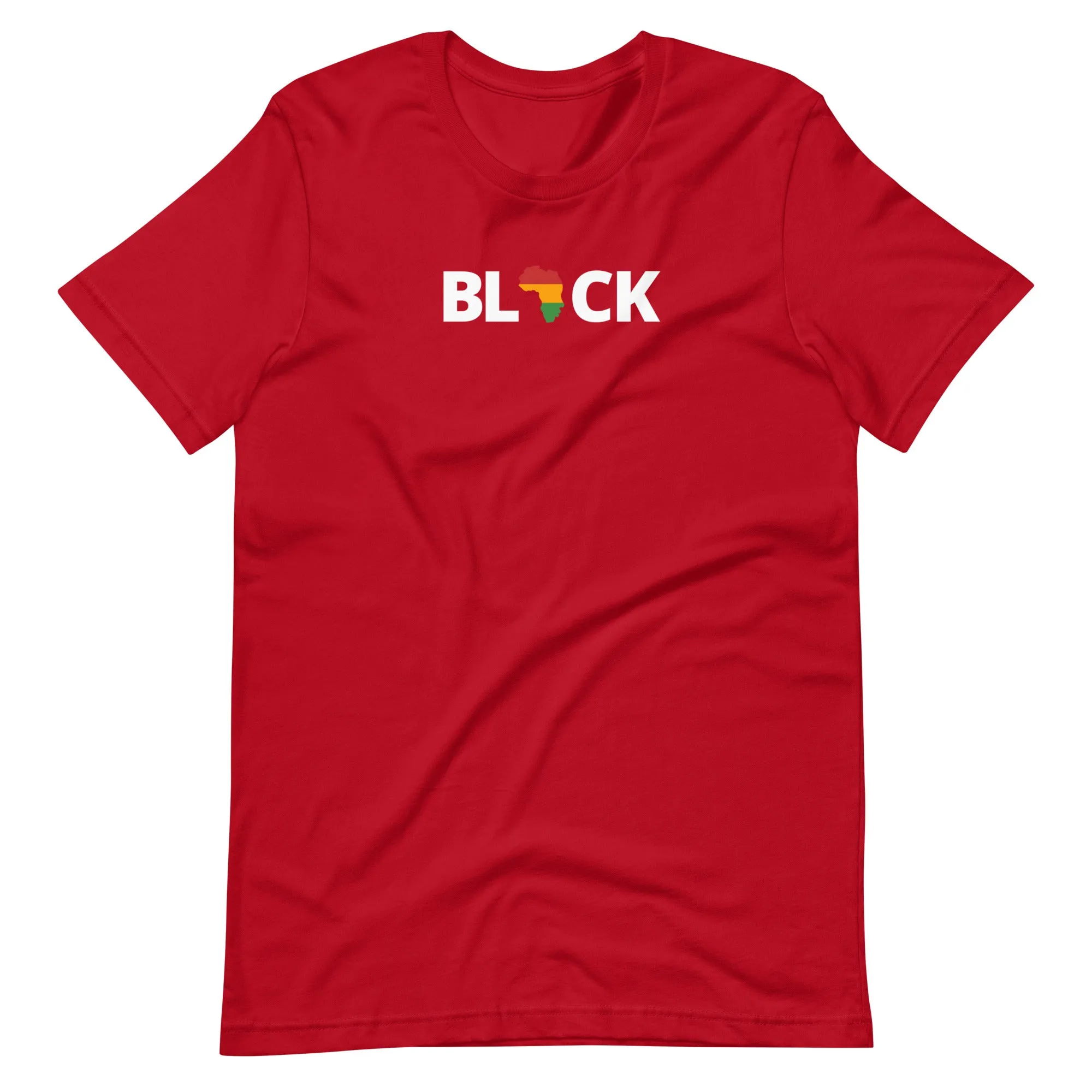 Black and Beautiful U Black History / Juneteenth Unisex Red t-shirt