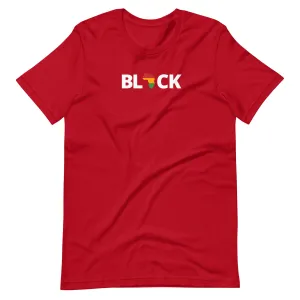 Black and Beautiful U Black History / Juneteenth Unisex Red t-shirt