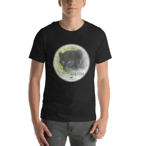 Black Leopard Shazam Short Sleeve T-Shirt