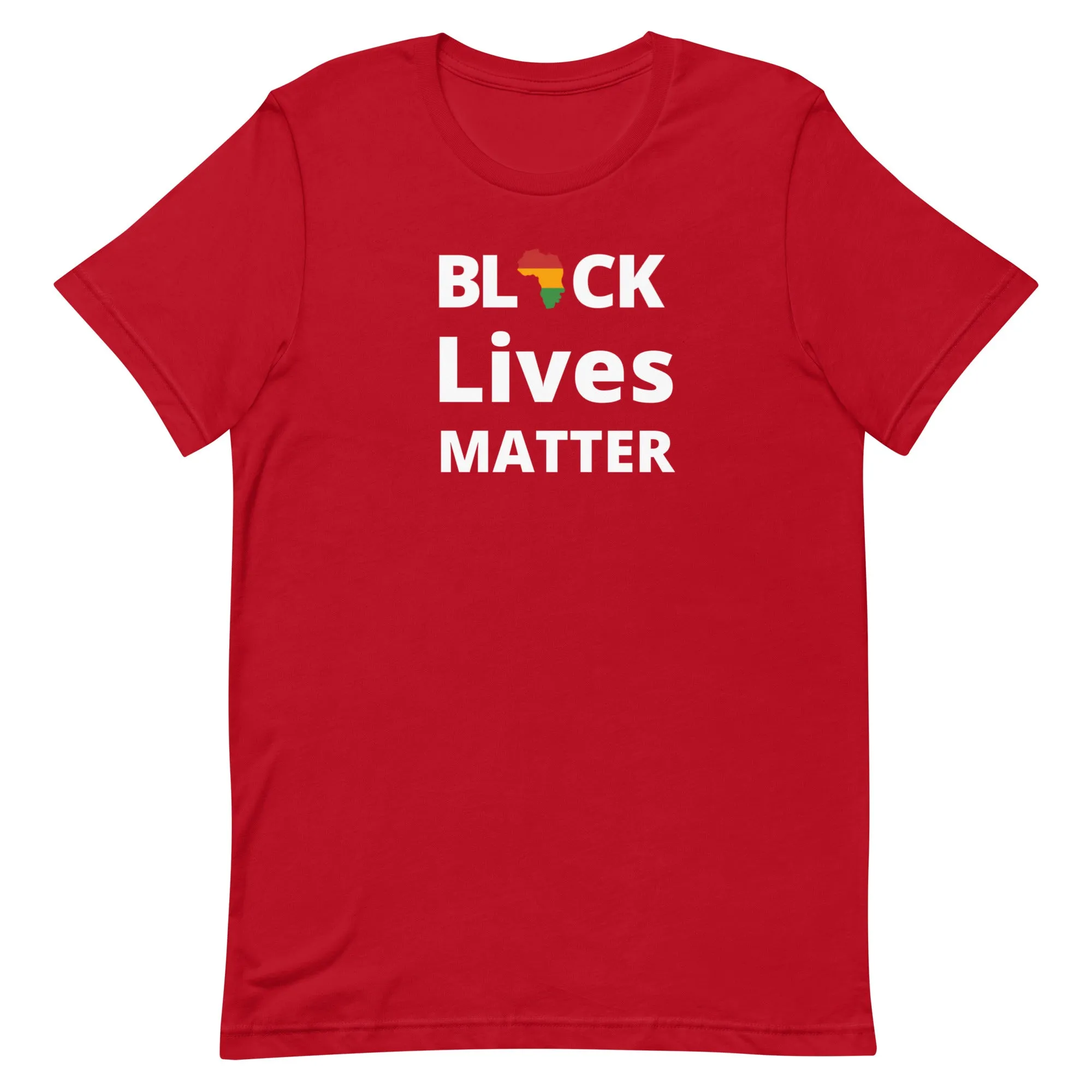 Black Lives Matter Unisex black t-shirt