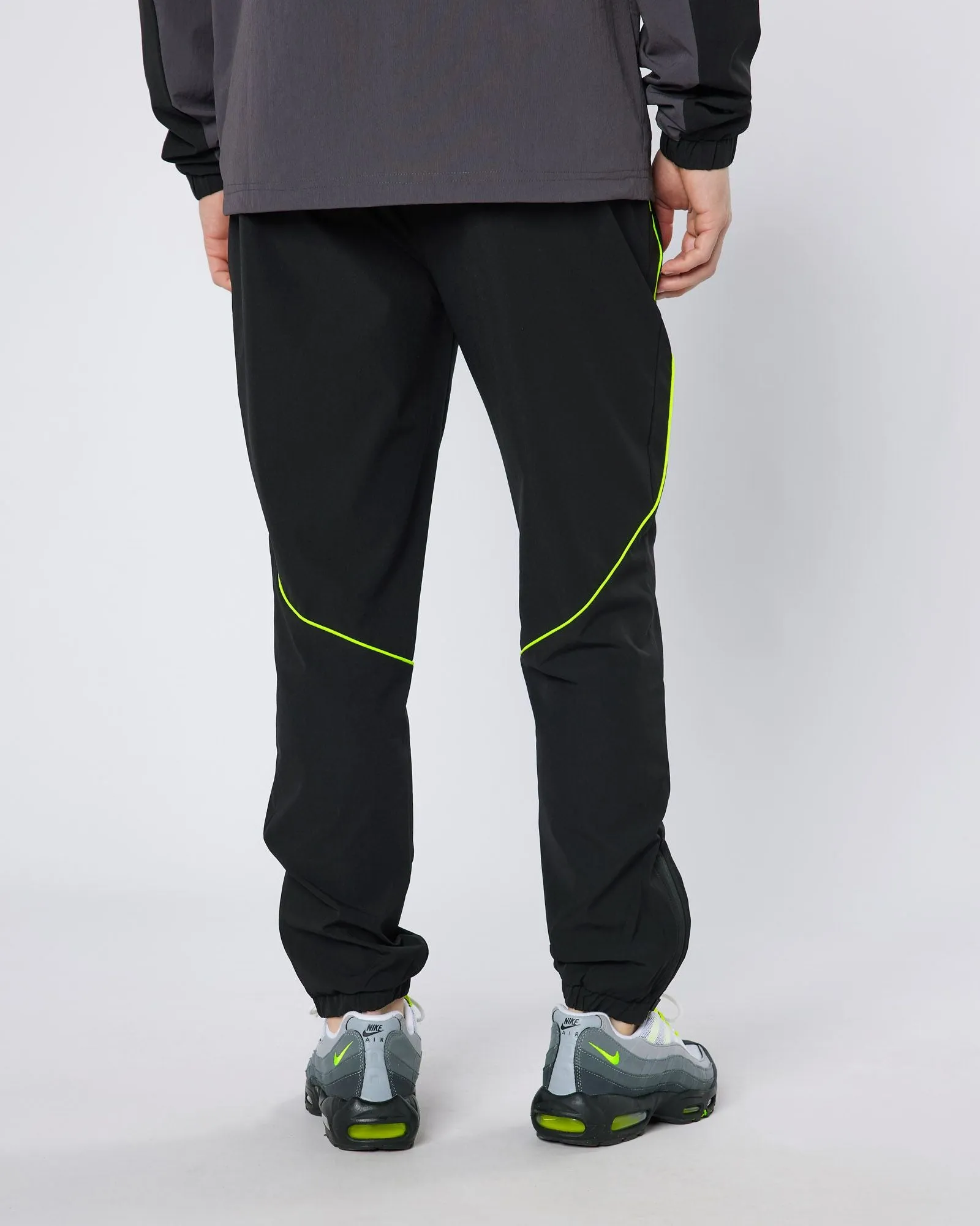 Black Neon Trail Track Pants