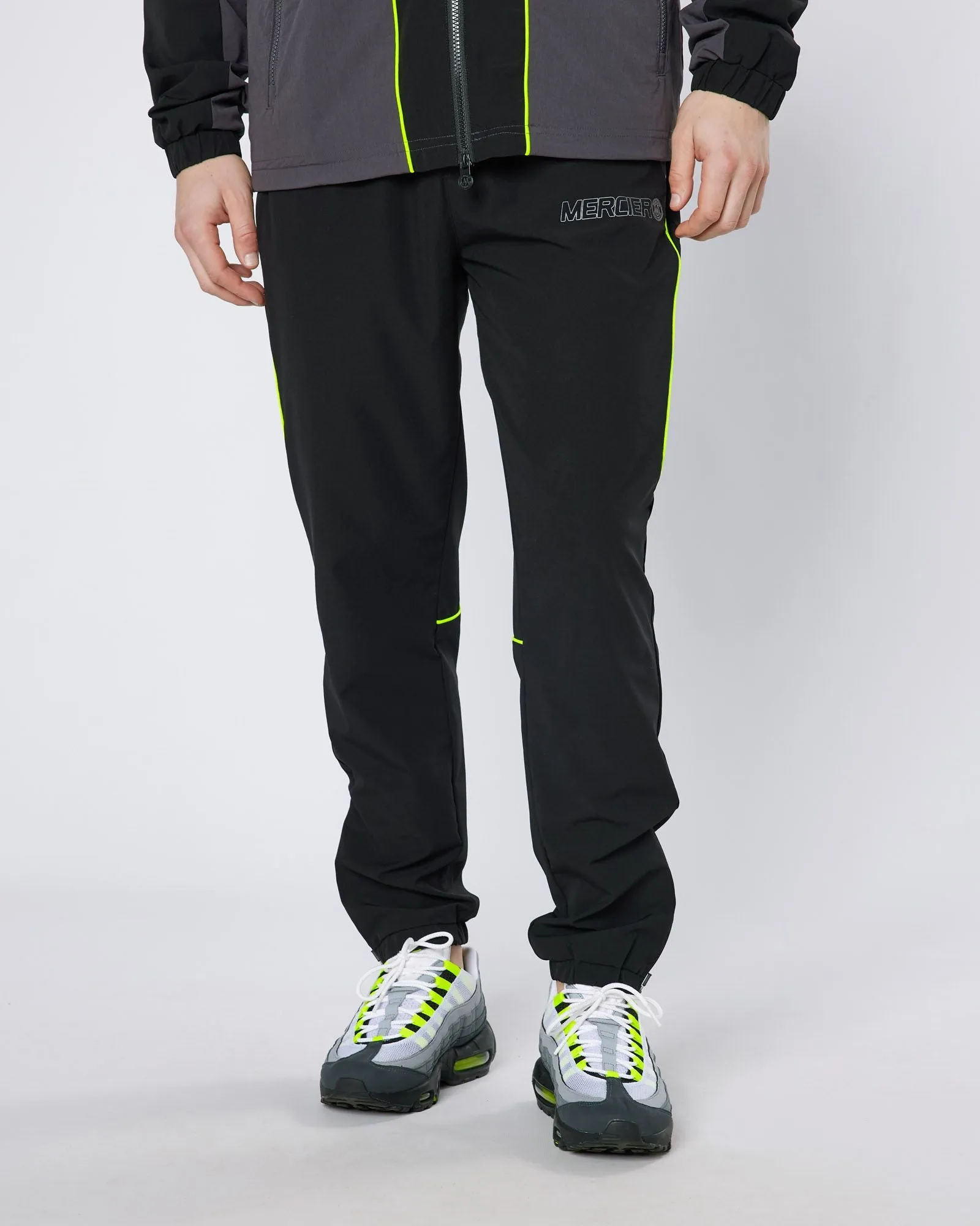 Black Neon Trail Track Pants
