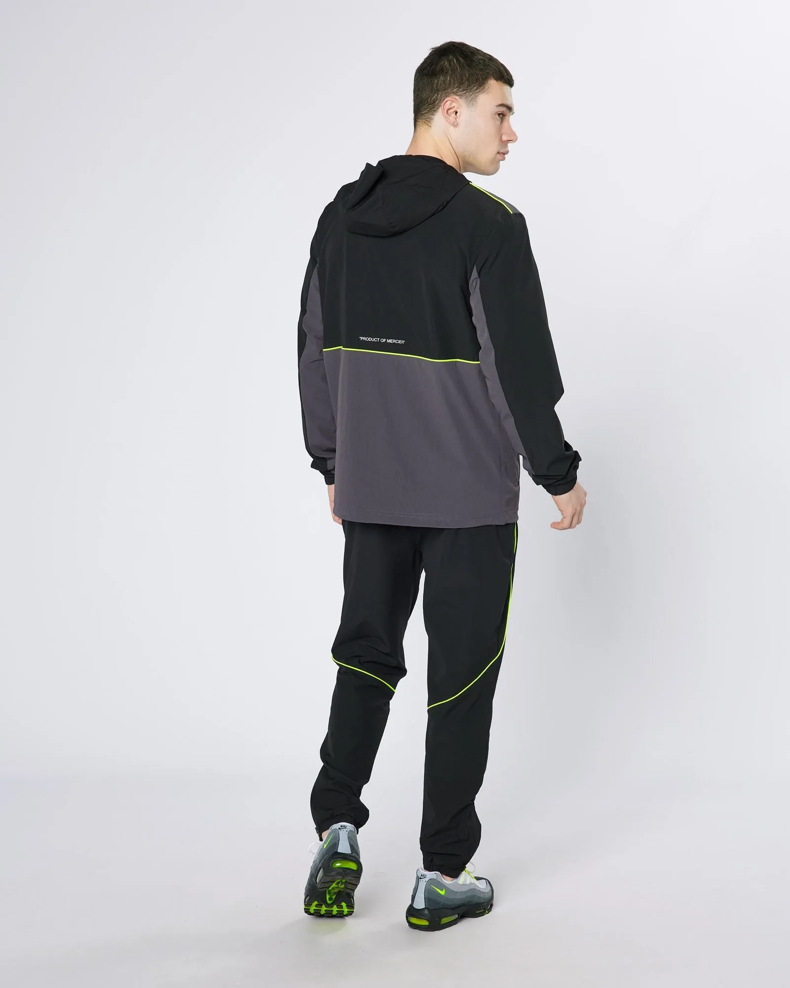 Black Neon Trail Track Pants