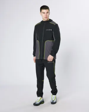 Black Neon Trail Track Pants