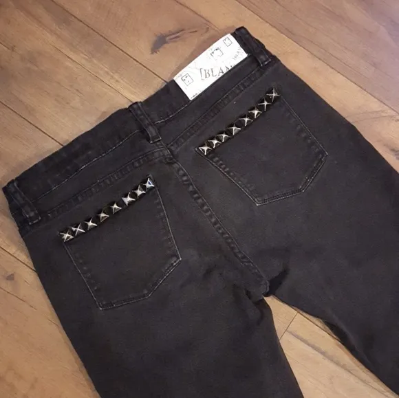 BlankNYC - Black Studded Pocket Jeans