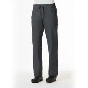 Blossom Signature 8102 Ladies Mesh Pocket 3-Quaters Elastic Band Pant Real Pewter