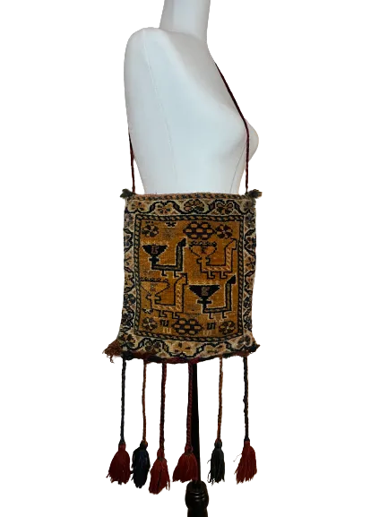 Boho Crossbody Carpet Bag Purse