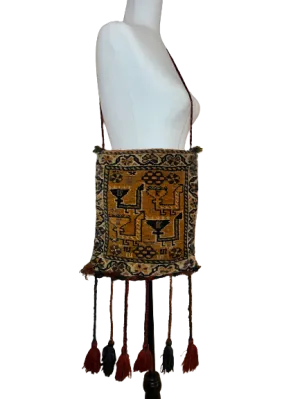 Boho Crossbody Carpet Bag Purse