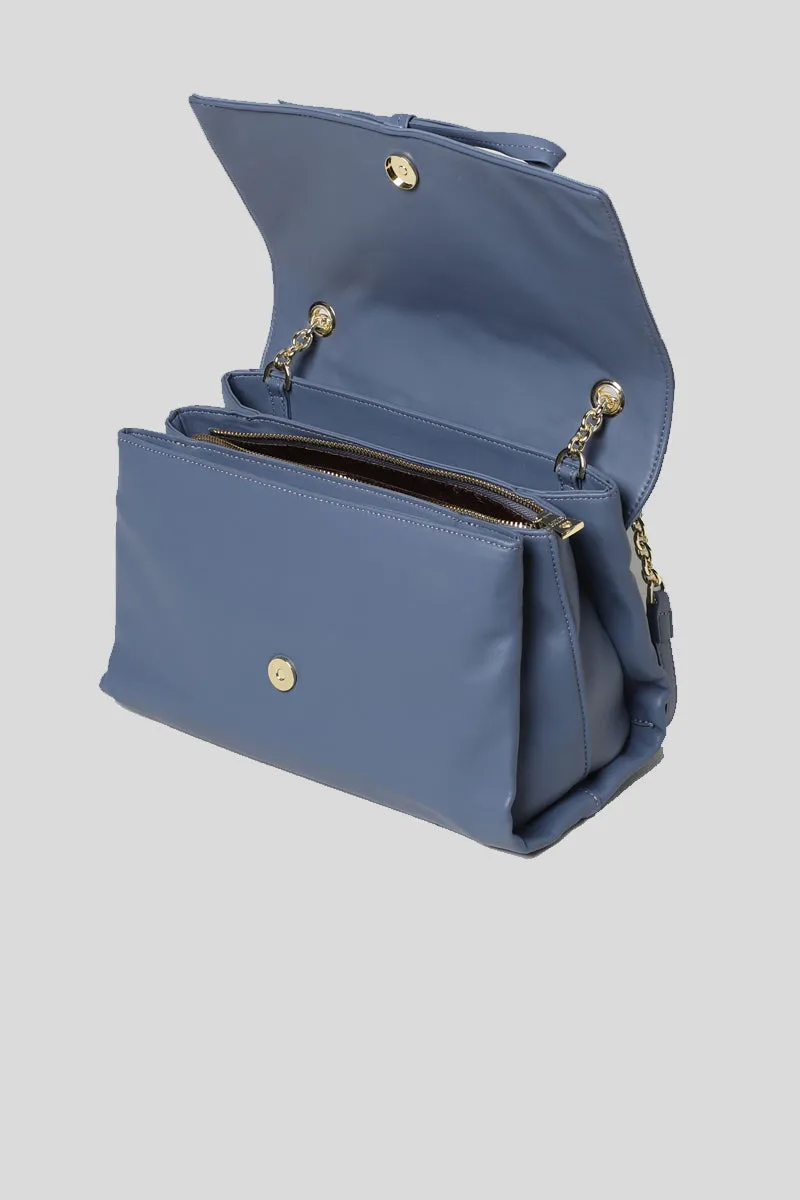 Borsa Quilted Pu - Denim