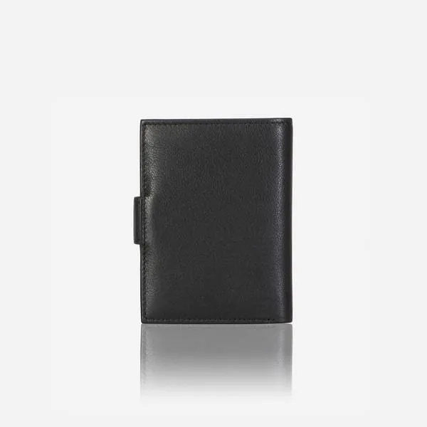 Brando Slim Leather Card Holder Black