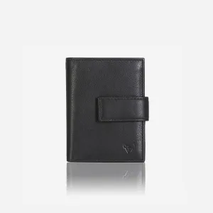 Brando Slim Leather Card Holder Black