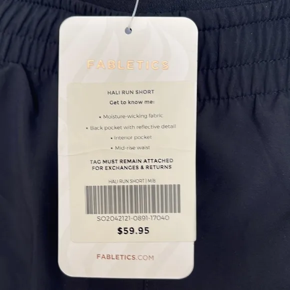 Breathe Run SHORT - Black / Reflective Silver