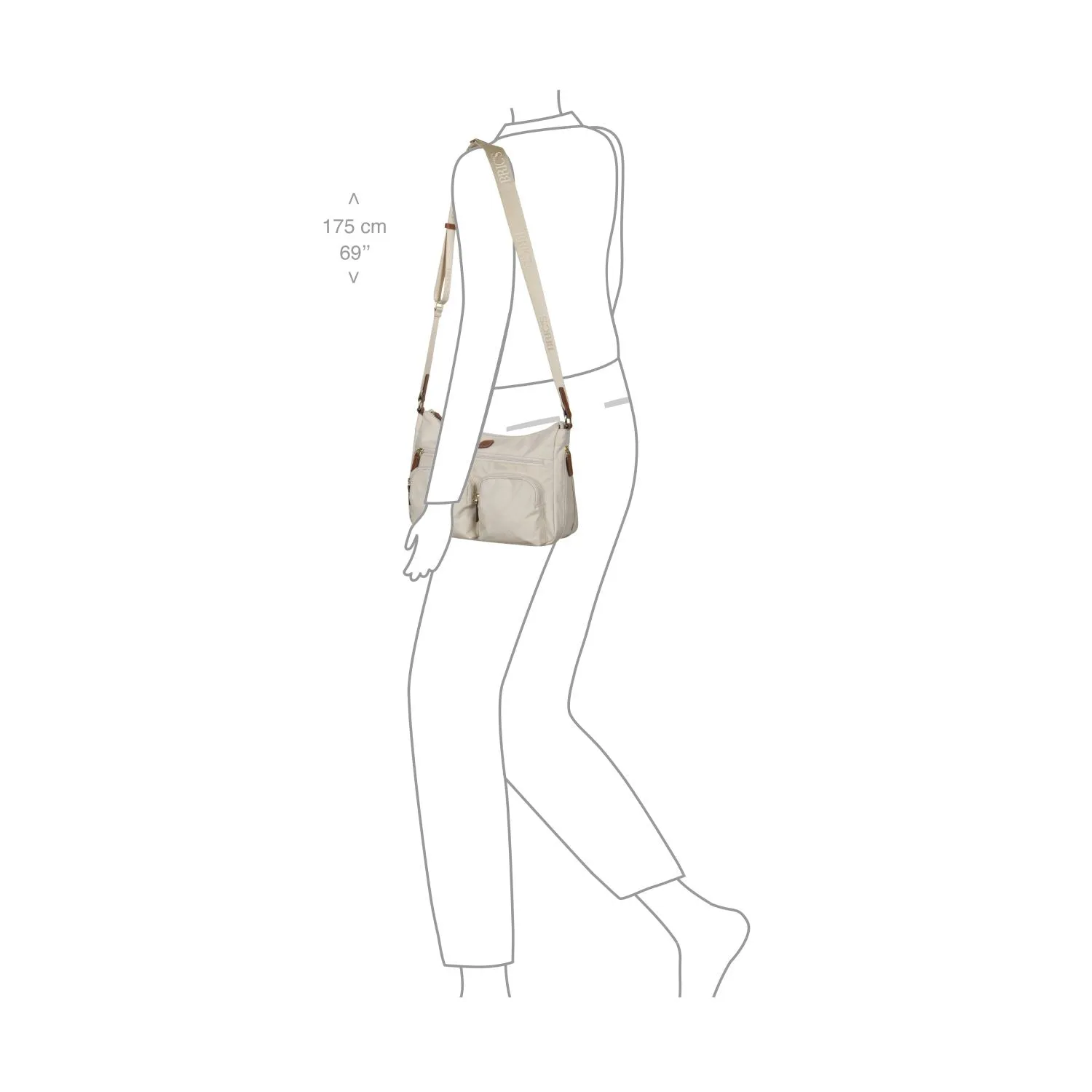 BRIC'S X-Bag Expandable Shoulder Bag