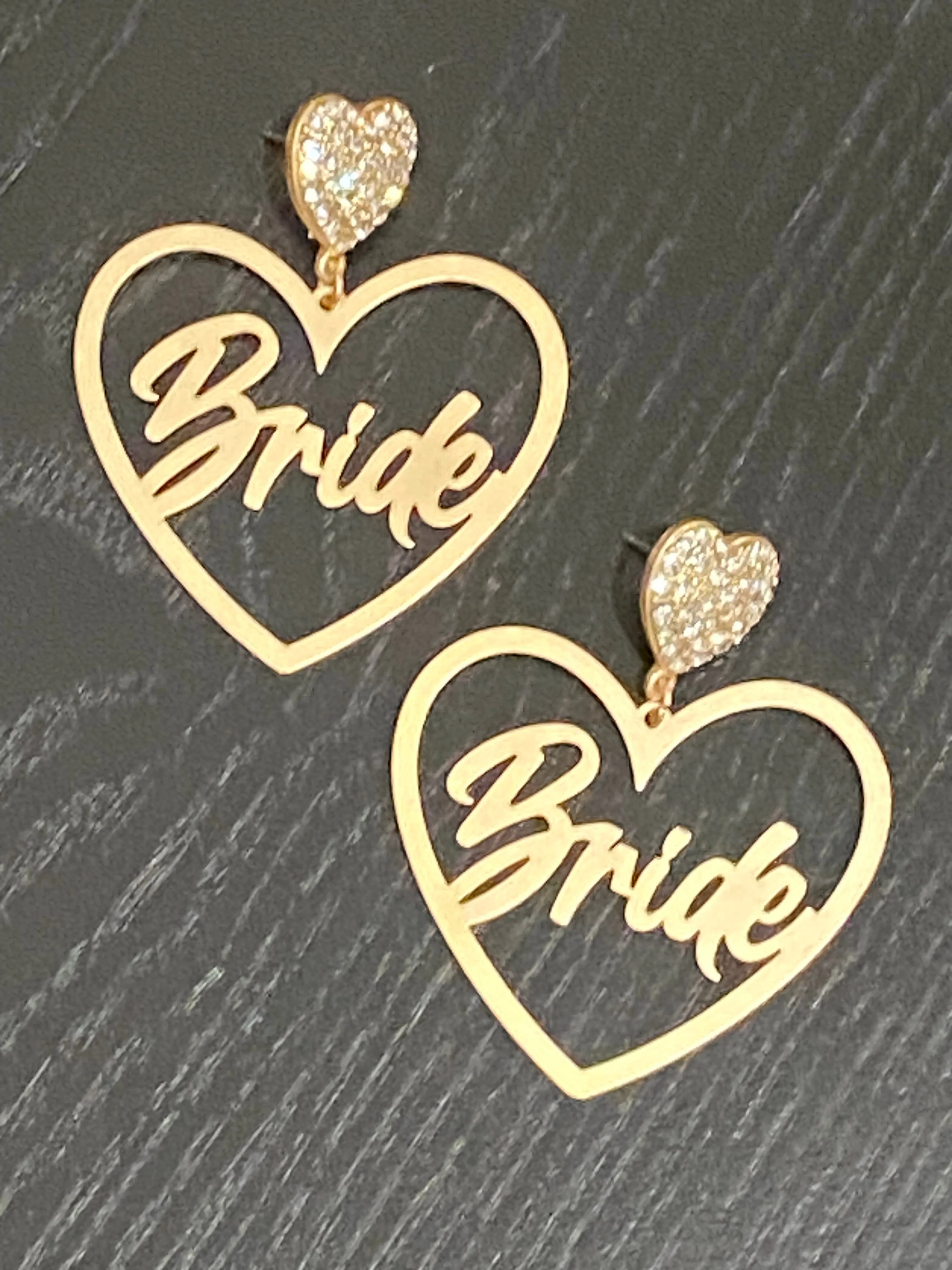 Bride Earrings & Bags
