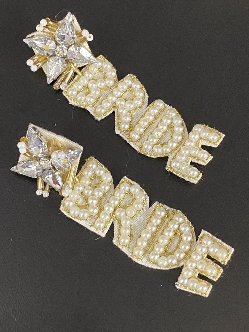 Bride Earrings & Bags