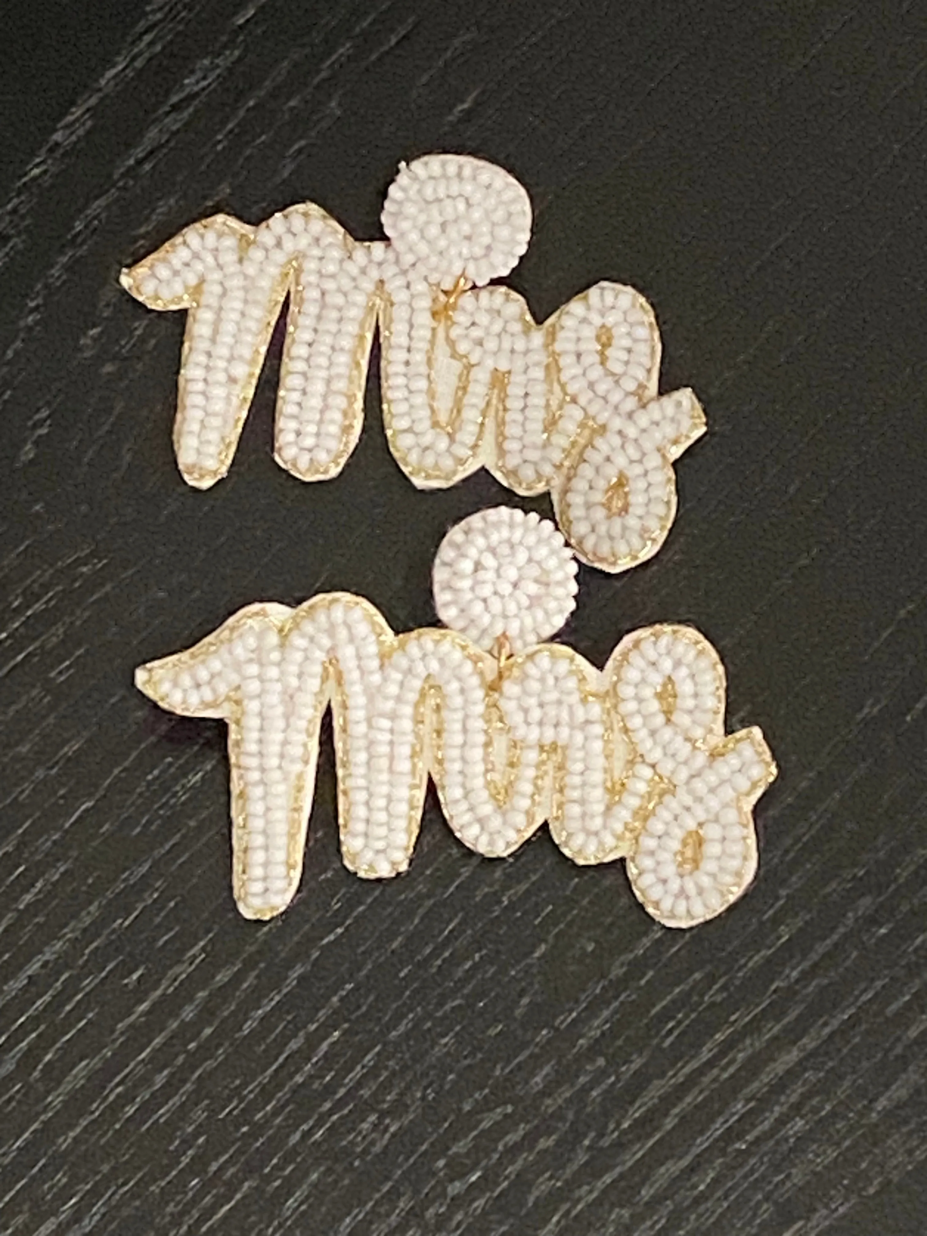 Bride Earrings & Bags