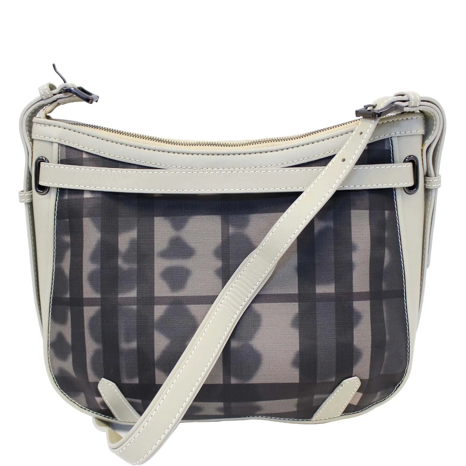 Burberry Tie Dye Smoked Check Shoulder Bag