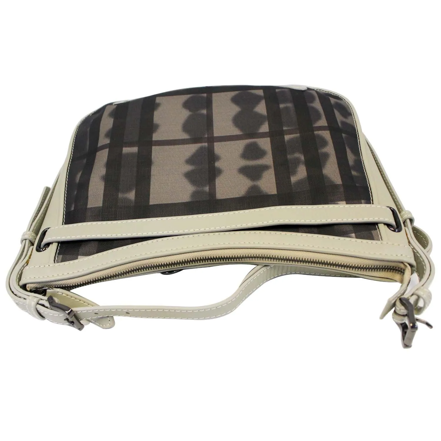Burberry Tie Dye Smoked Check Shoulder Bag