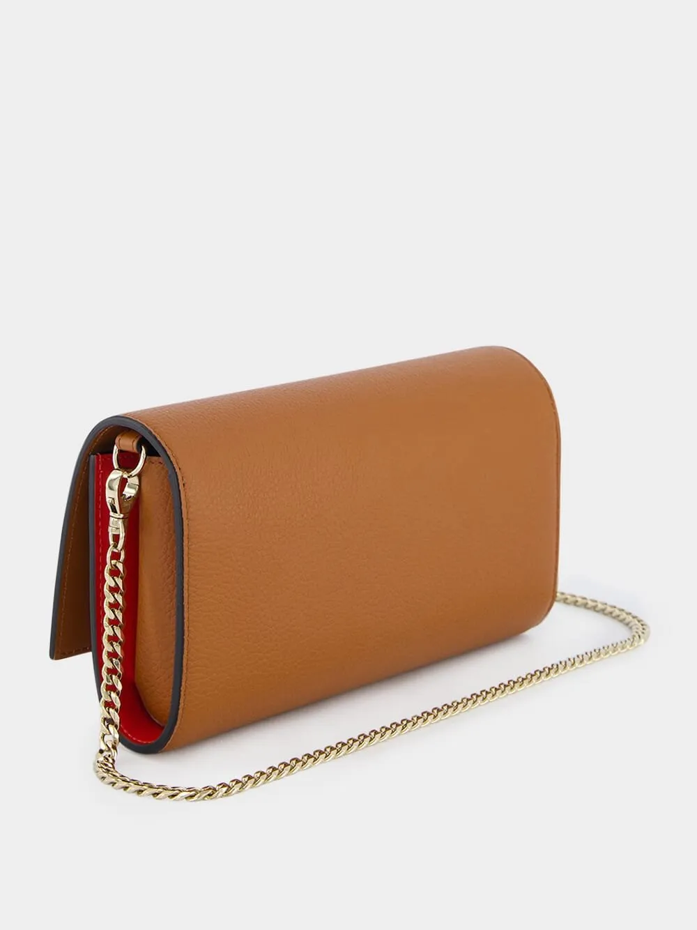 By My Side Brown Clutch