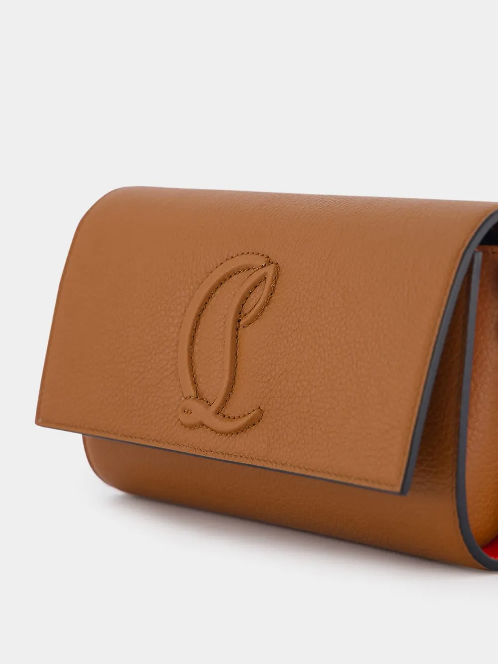 By My Side Brown Clutch