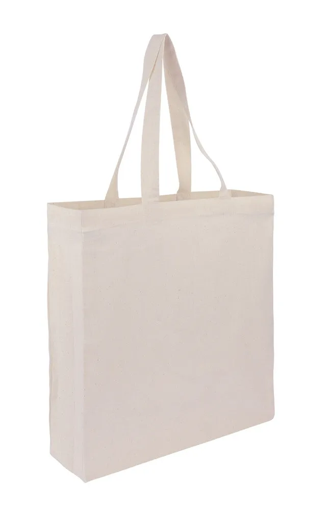 Calico Library Tote (Expandable Sides & Base)