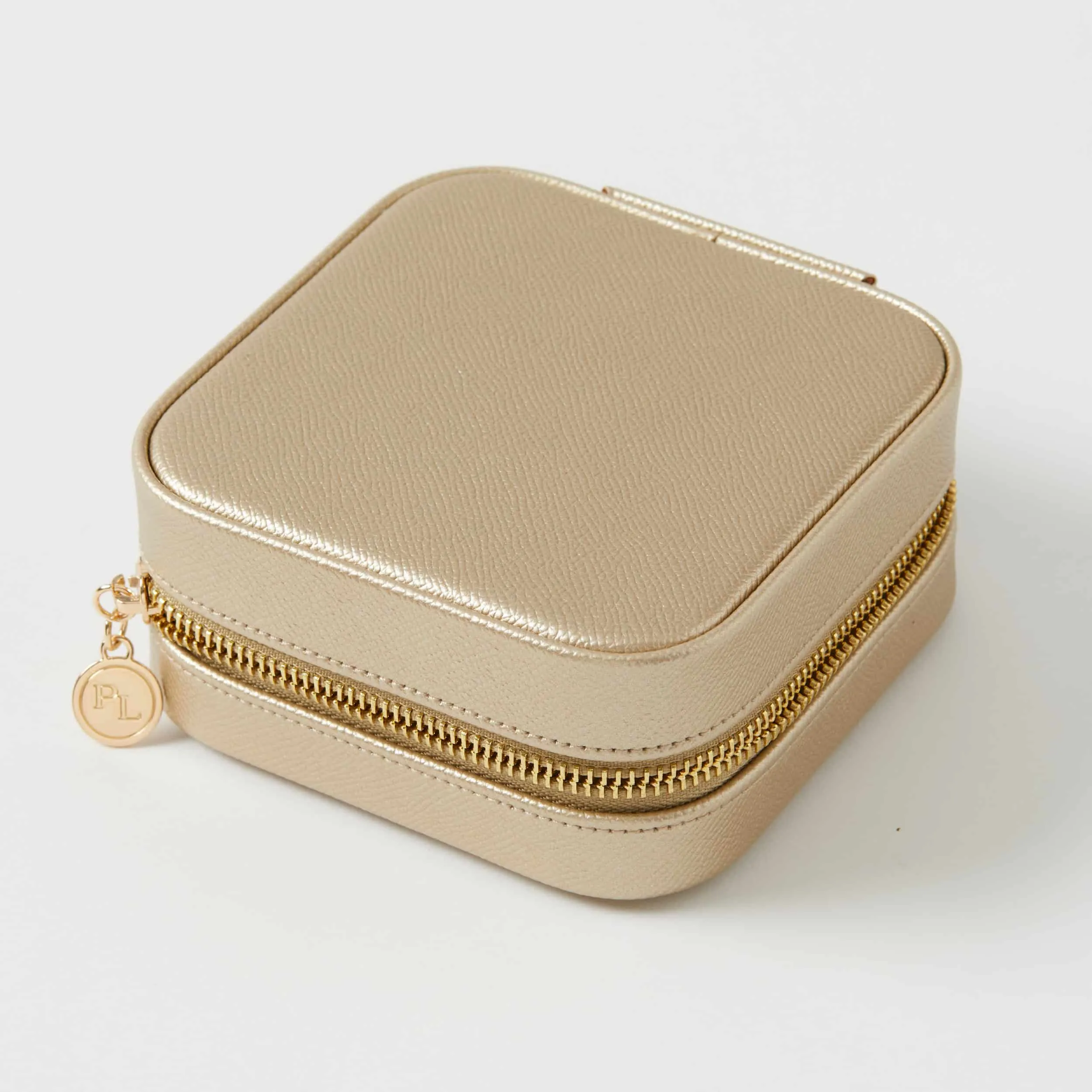 CALLA SQUARE JEWELLERY CASE | GOLD