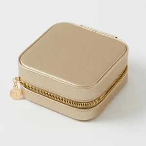 CALLA SQUARE JEWELLERY CASE | GOLD