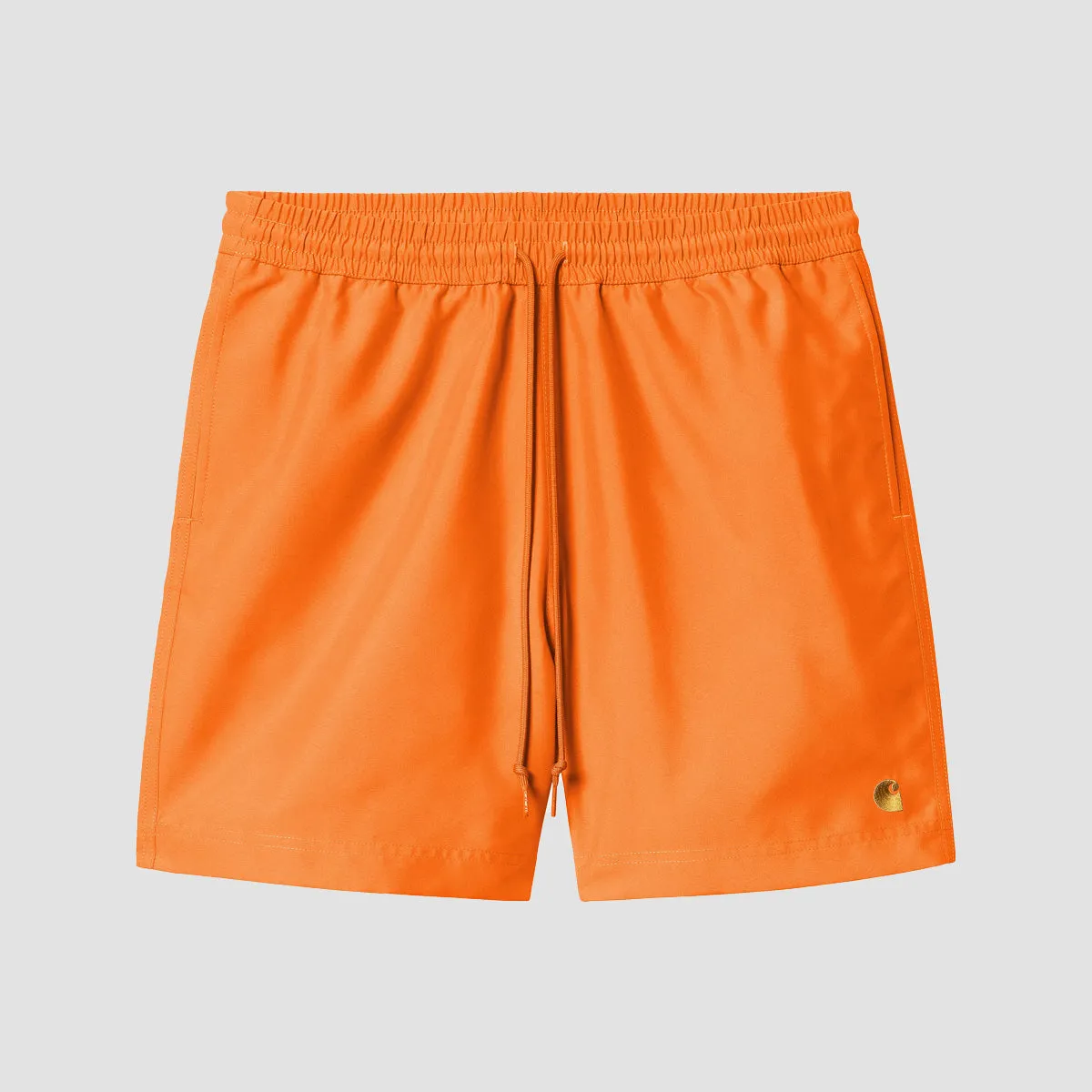 Carhartt WIP Chase Swim Trunks Pumpkin/Gold