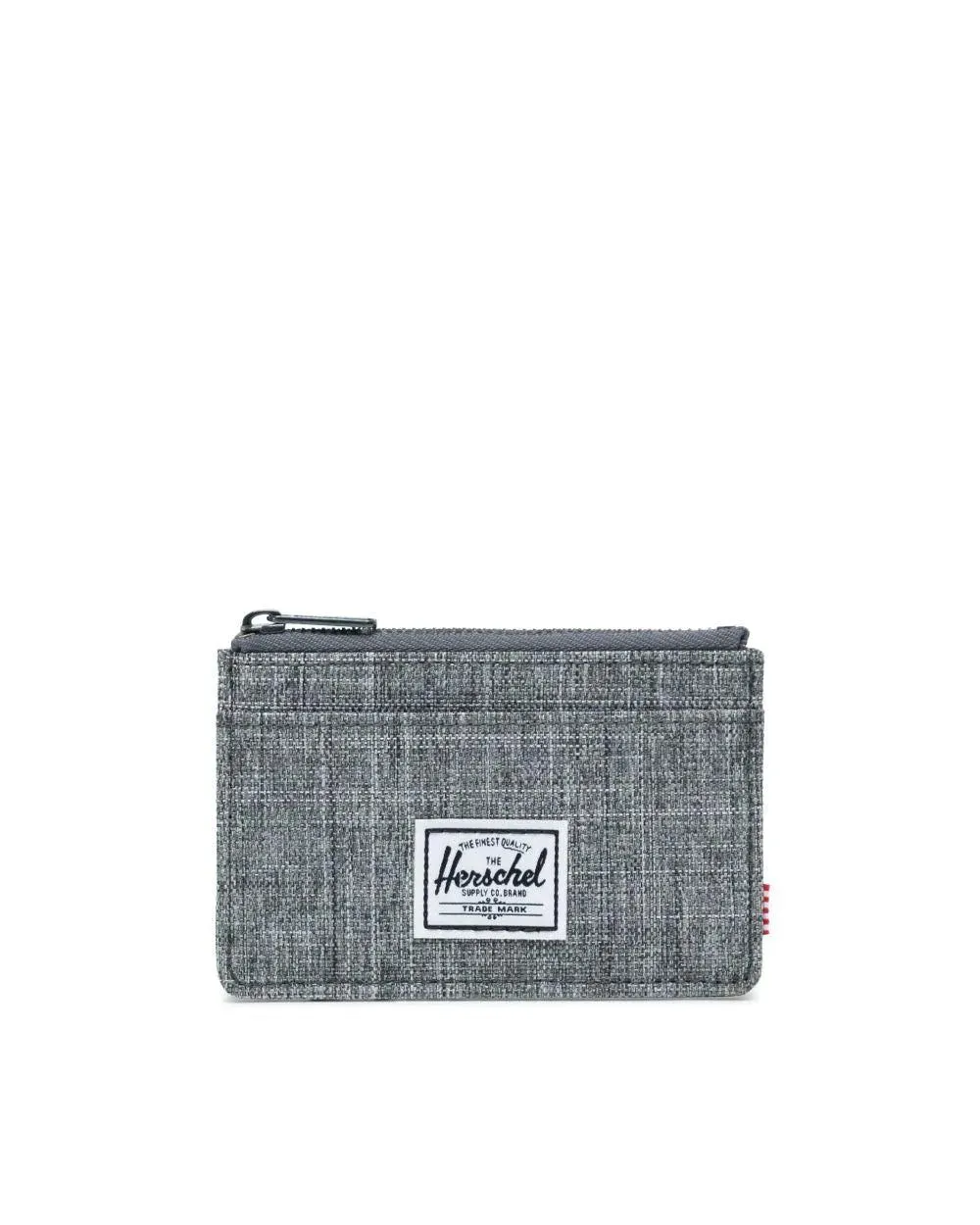 Cartera Tarjetero HERSCHEL Oscar Raven Crosshatch