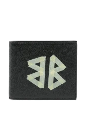Cash tape type leather square wallet