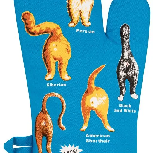 Cat Butt Guide Oven Mitt