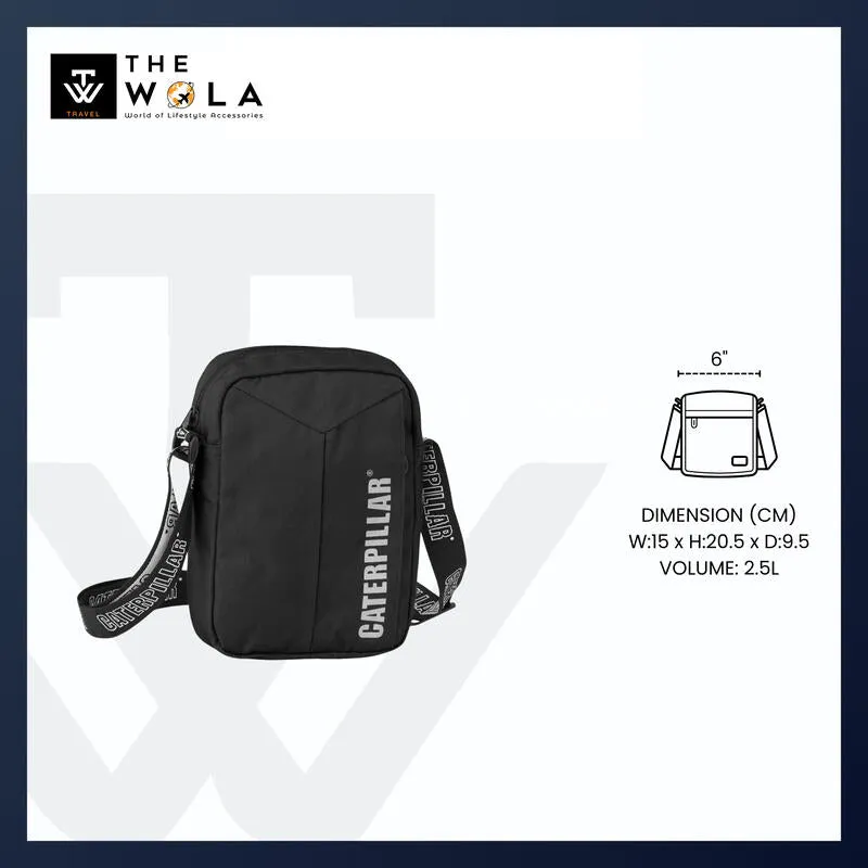 Caterpillar (CAT) City Adventure Shoulder Bag - Durable Crossbody Bag