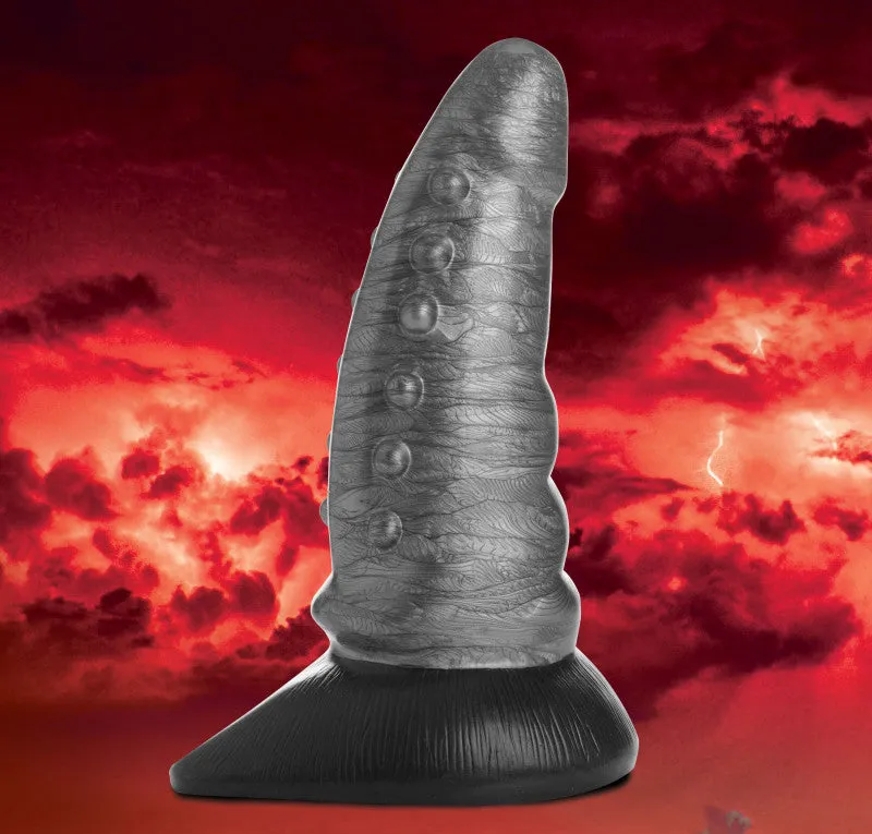 Cc Beastly Tapered Bumpy Silicone  - Silver
