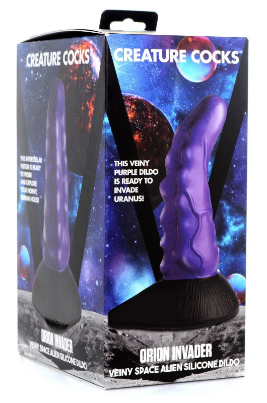 Cc Orion Invader Veiny Space Alien Silicone  - Purple