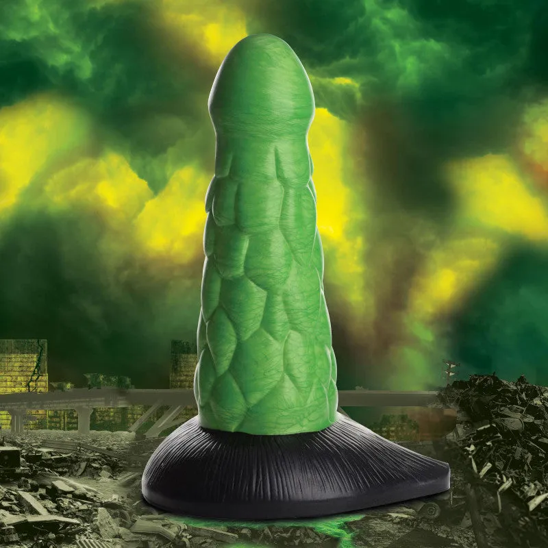 Cc - Radioactive Reptile Thick Scaly Silicone   - Green