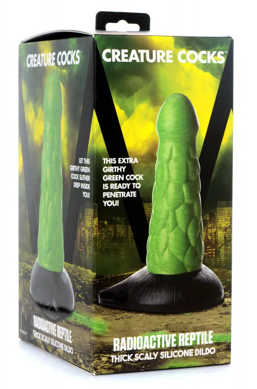 Cc - Radioactive Reptile Thick Scaly Silicone   - Green