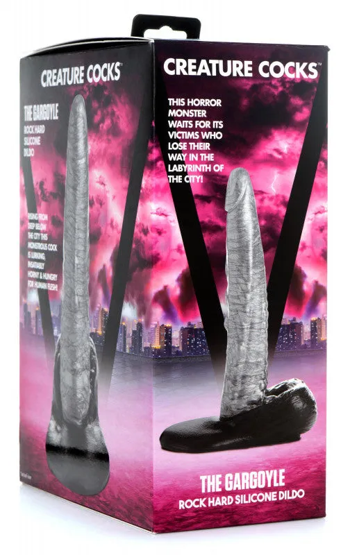 Cc - the Gargoyle Rock Hard Silicone  -  Silver