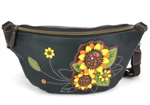 Chala Sunflower Fanny Pack Navy