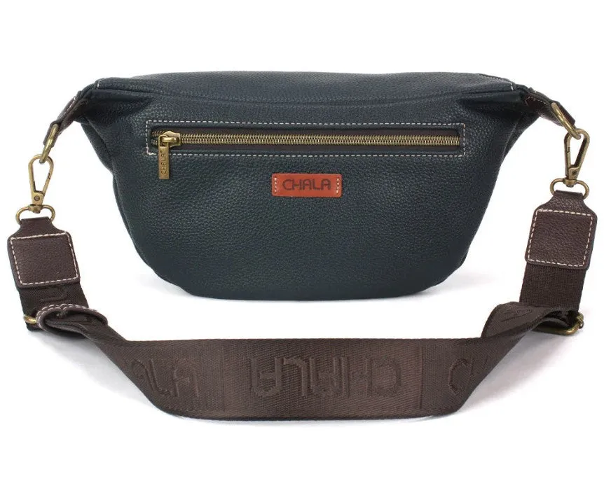 Chala Sunflower Fanny Pack Navy