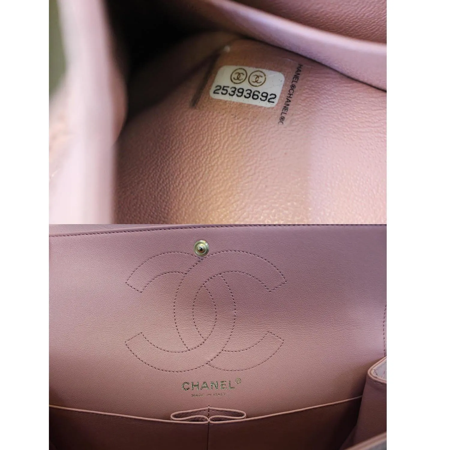 CHANEL 2.55 Reissue Double Flap Pink Shoulder Bag