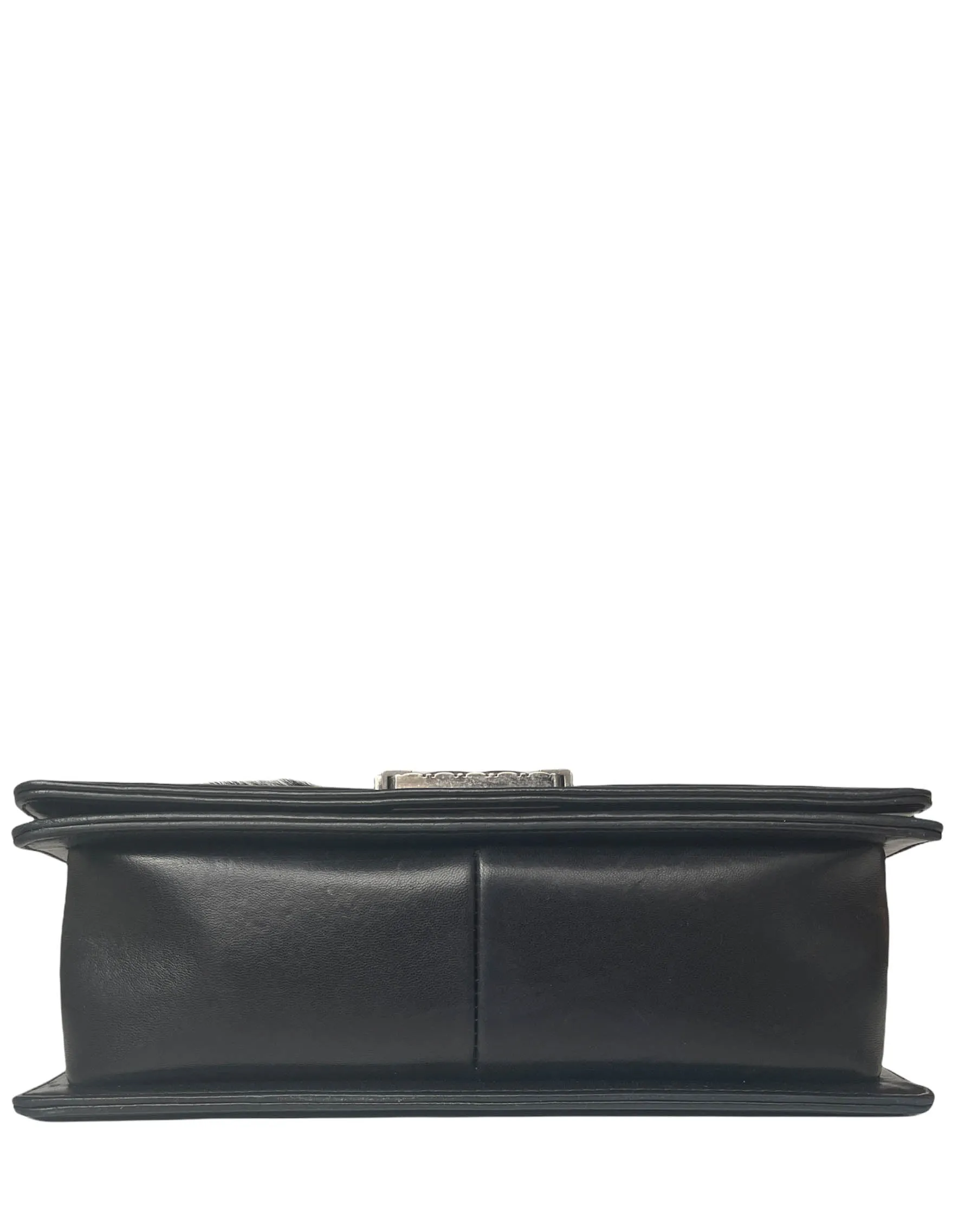 Chanel Black Goat Hair Medium Celtic Boy Flap Bag
