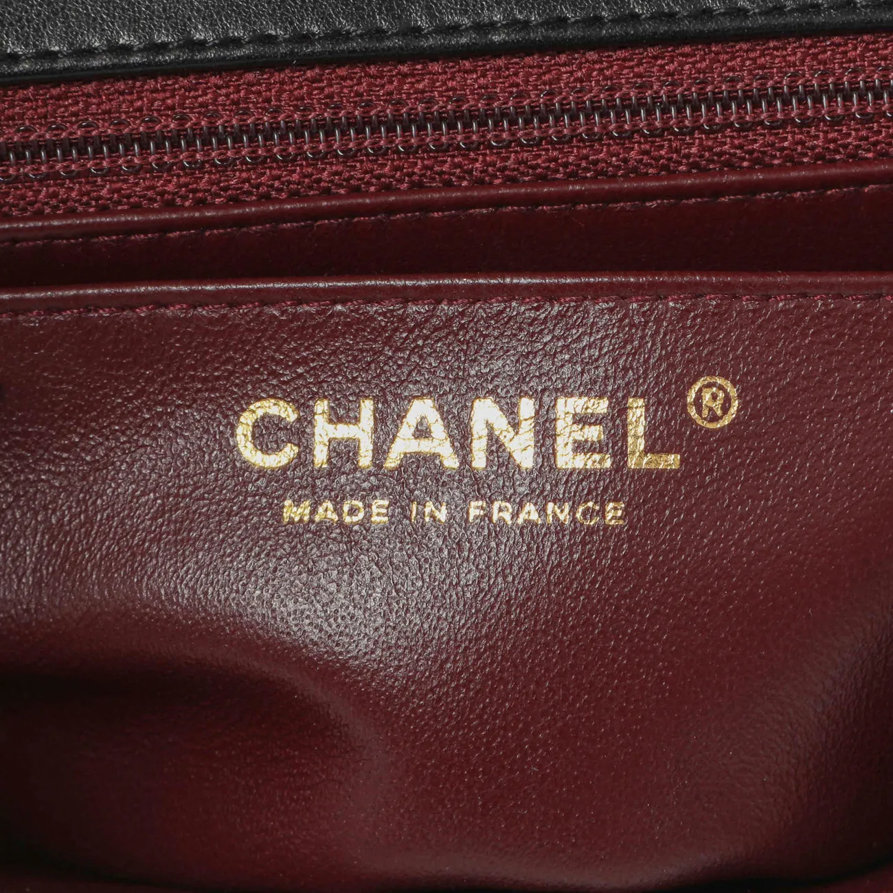 Chanel Black Quilted Lambskin Mini Square Flap
