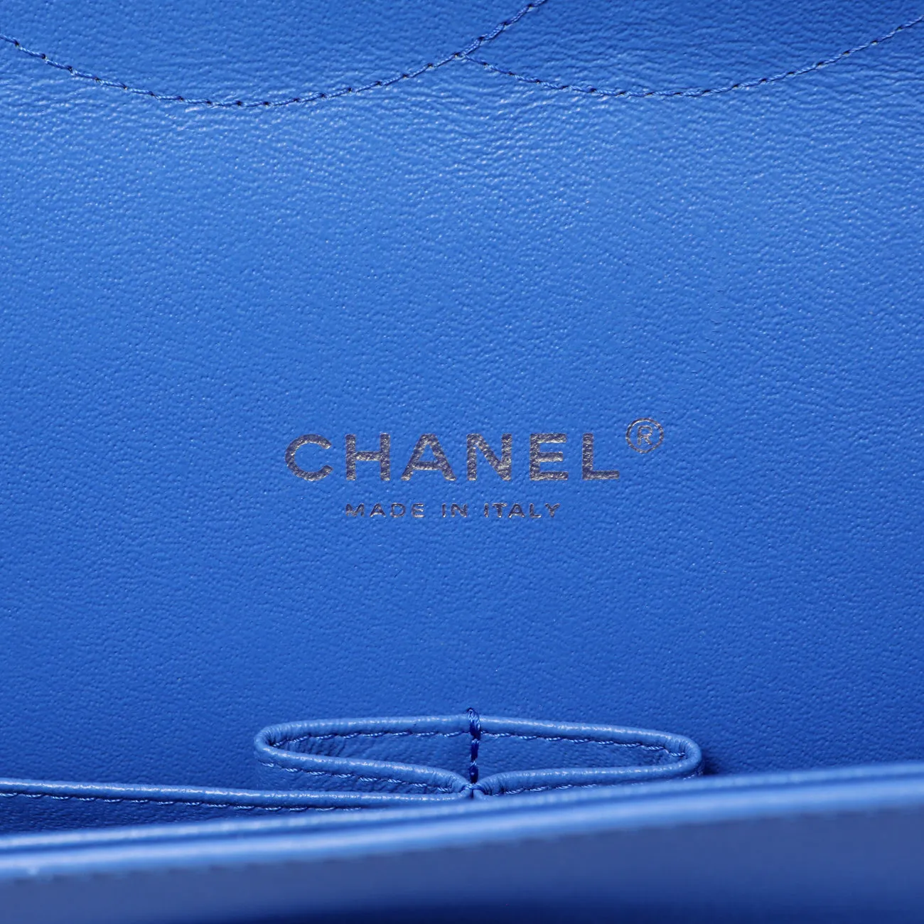 Chanel Light Blue Patent Maxi Classic Double Flap