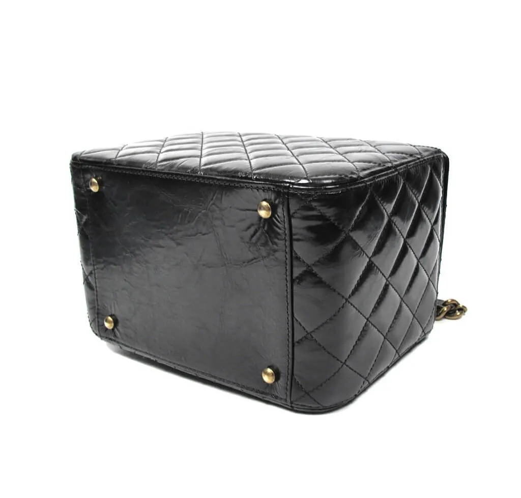 Chanel Vanity Bag Black