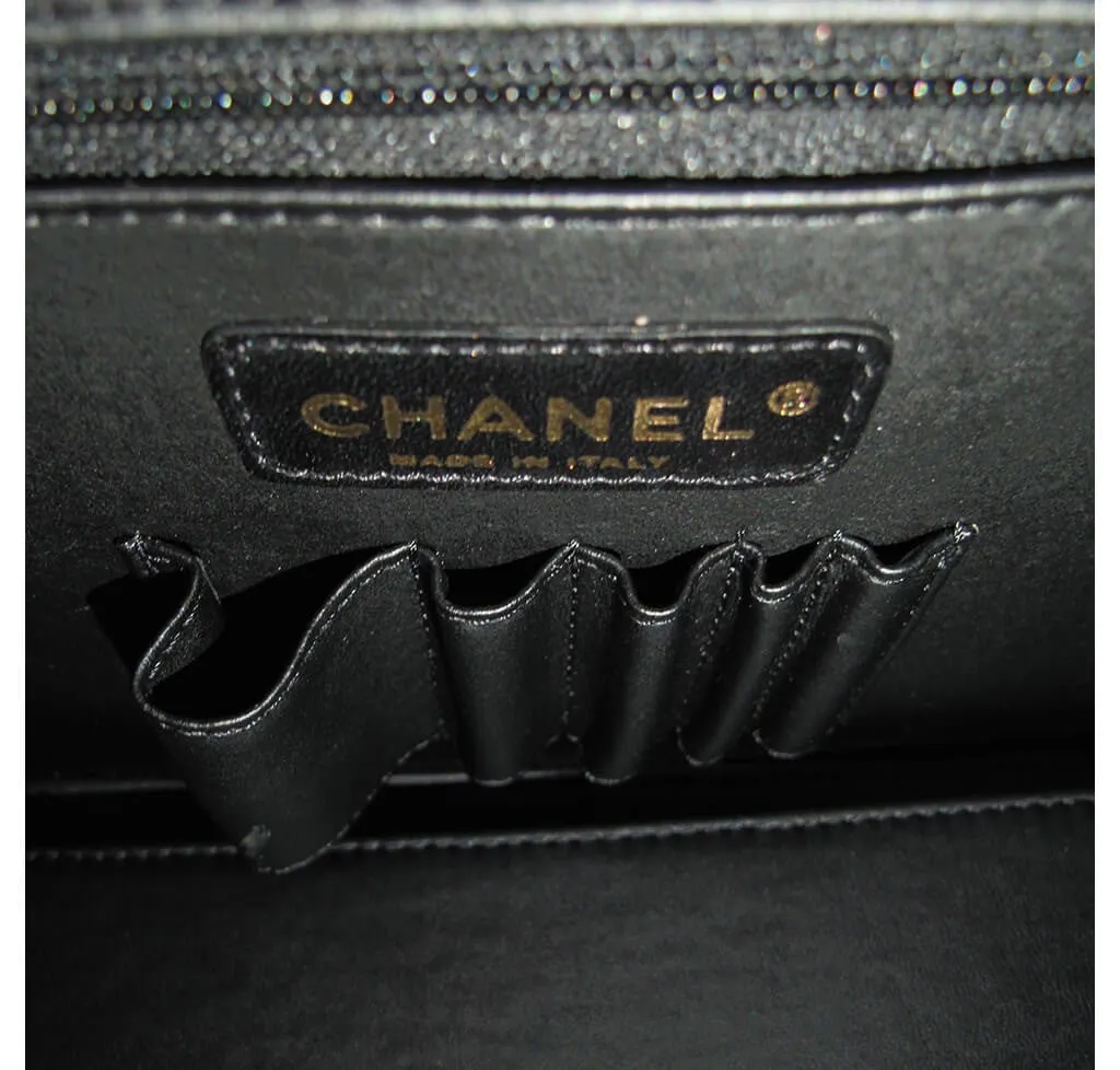 Chanel Vanity Bag Black