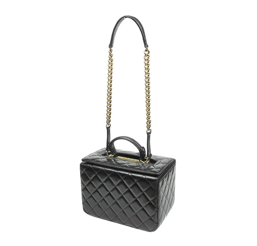 Chanel Vanity Bag Black