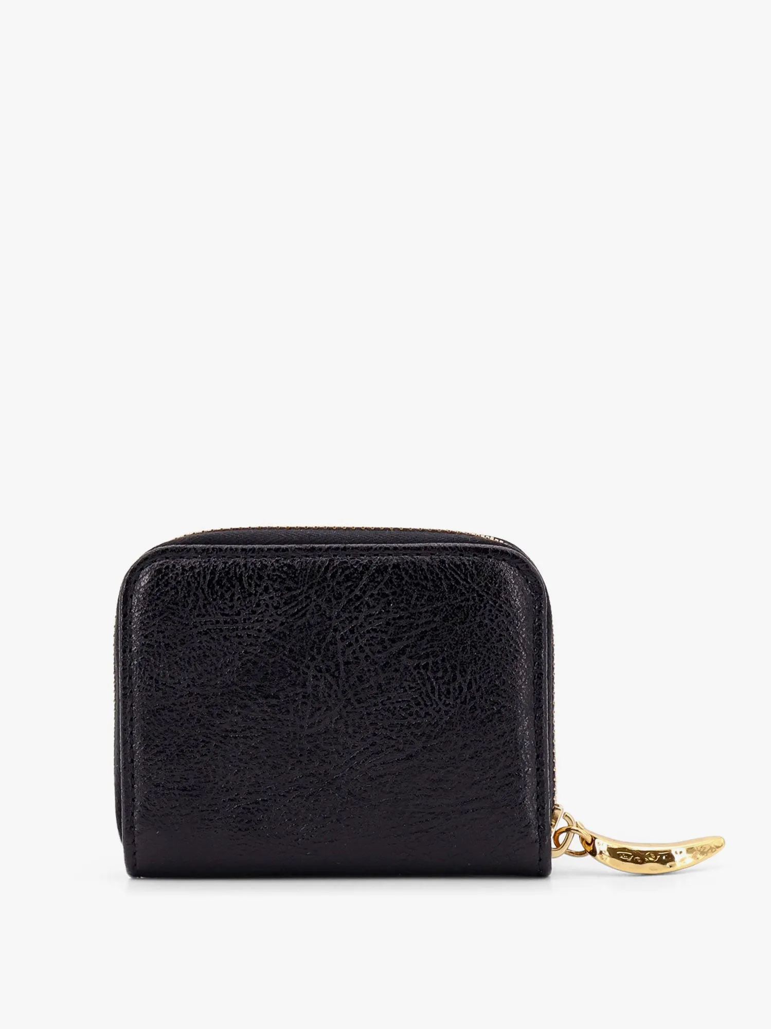 Chloe' Leather Wallet With Frontal Logo